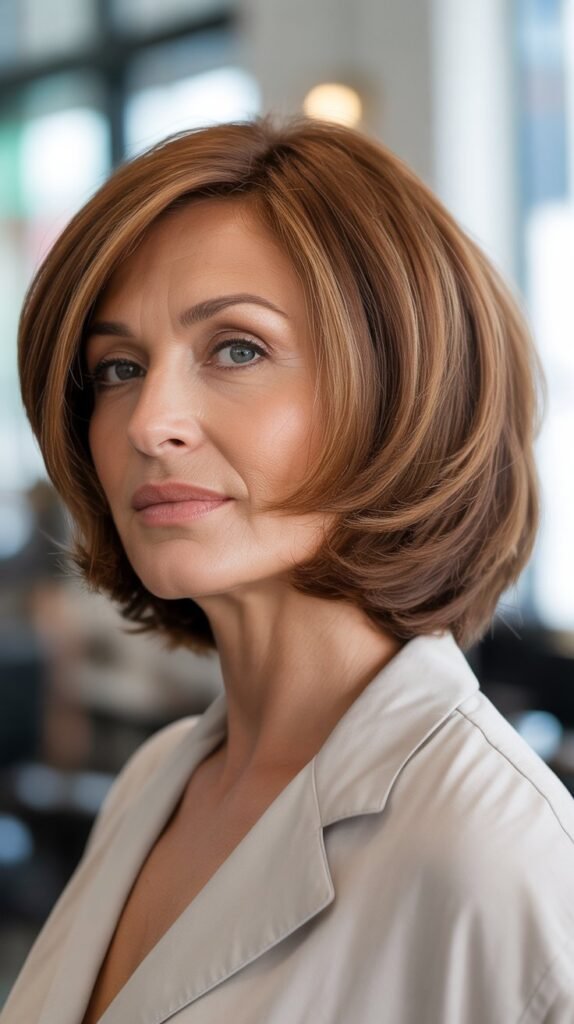 Rounded Bob with Volume