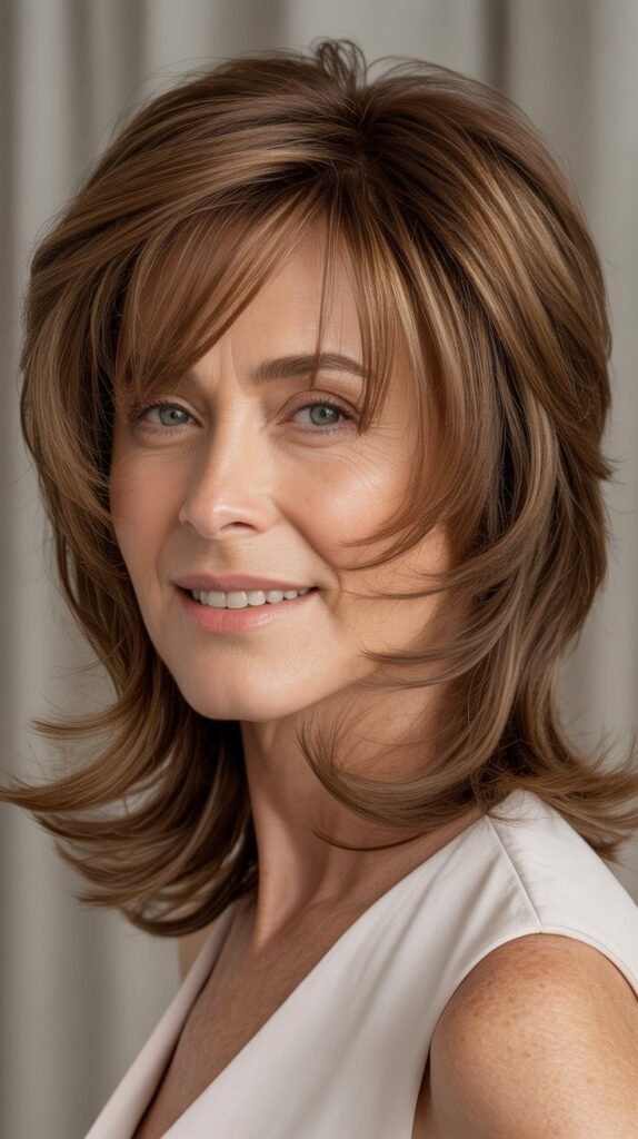  Piecey Bangs with Tousled Layers