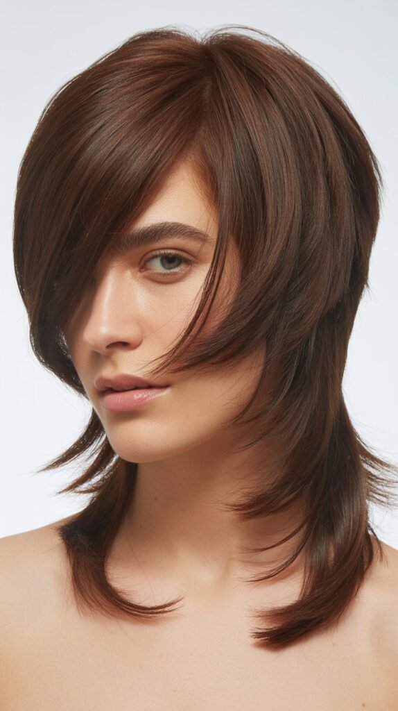 Asymmetrical Layers With Side-Swept Fringe