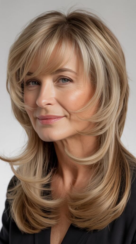 Long Feathered Bangs