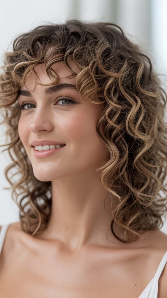 Blunt Lob with Blunt Bangs