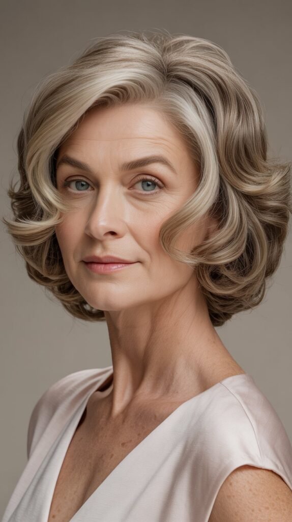 The Tousled Wavy Bob