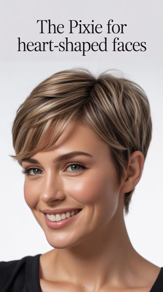 The Pixie for Heart-Shaped Faces