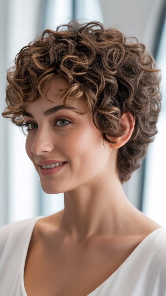 Curly Pixie