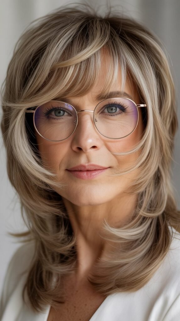 Textured Choppy Bangs