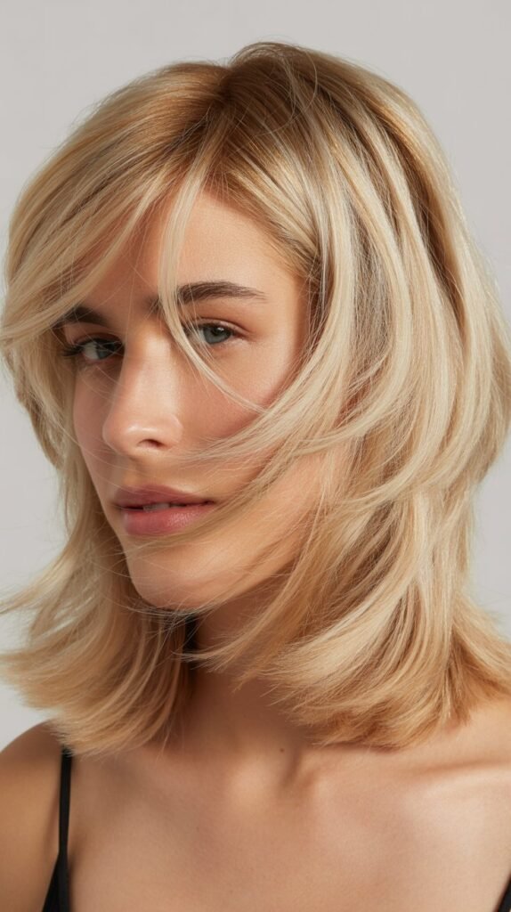 Shattered Ends with Wispy Side Bangs