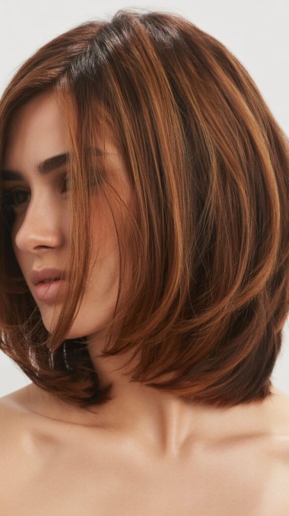 Angled Layered Bob