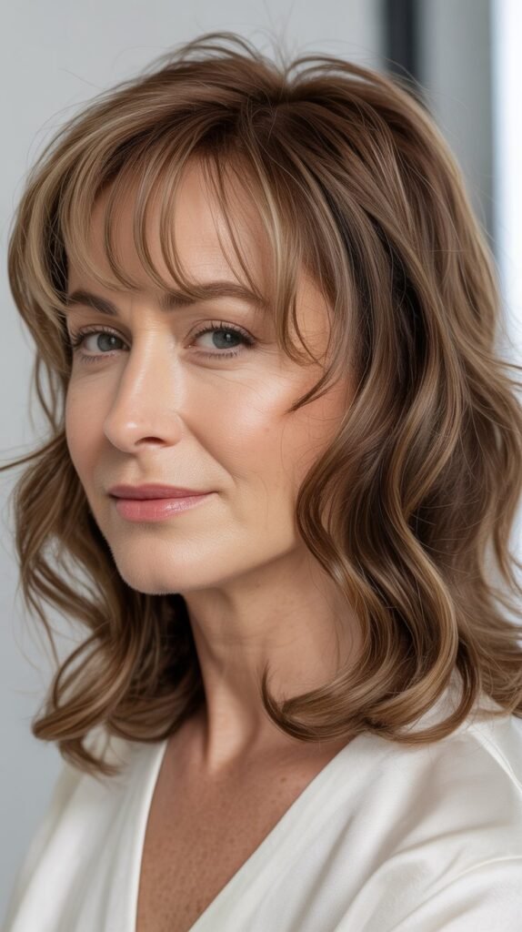  Wispy Micro Bangs with Tousled Midi