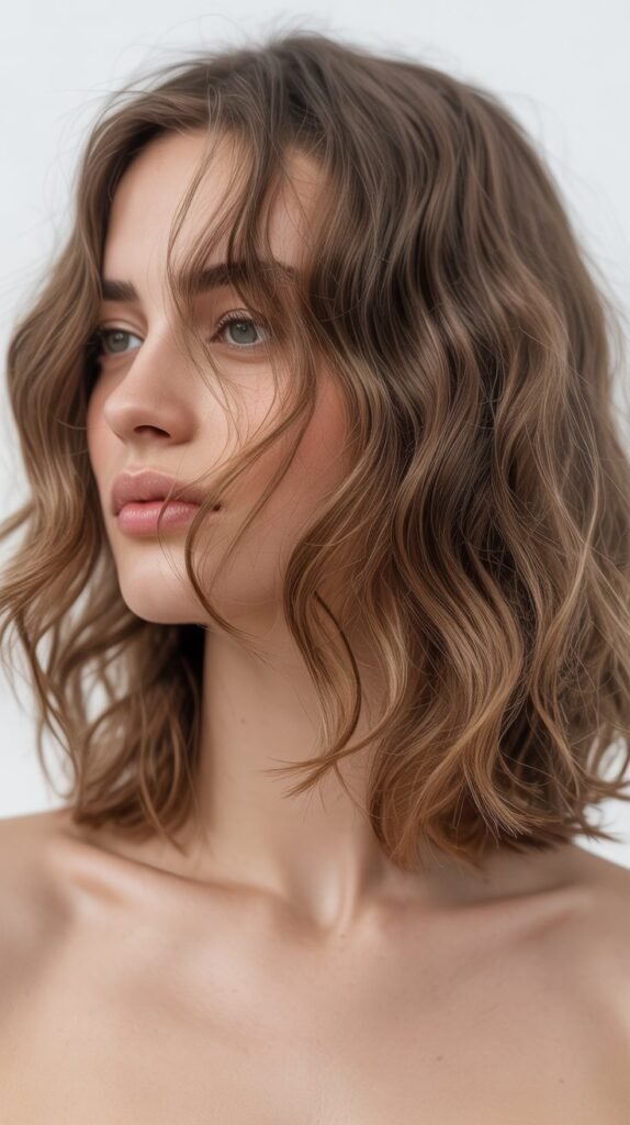 Wavy Undone Long Bob
