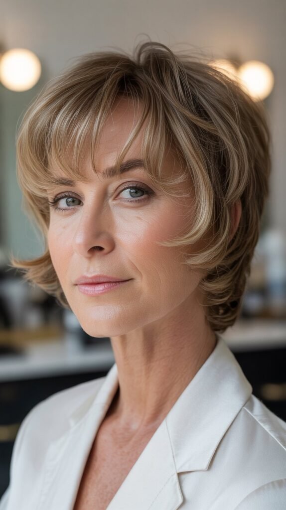  Baby Bangs with Texture