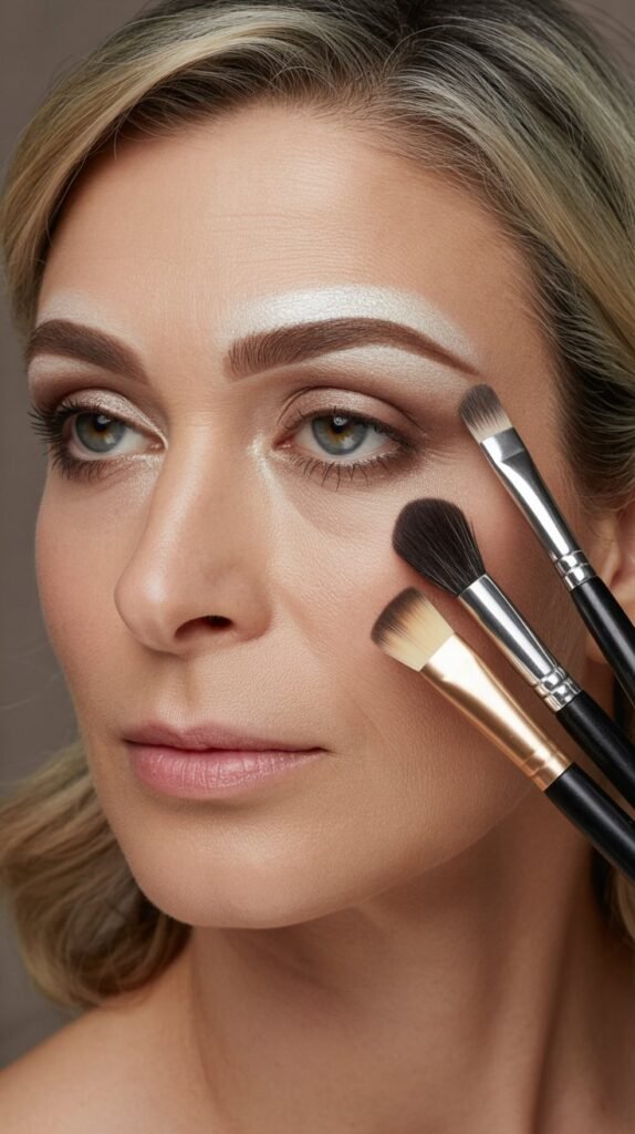 Highlight the Brow Bone for Added Dimension