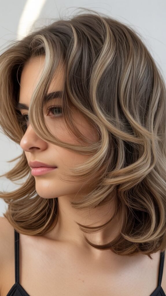 Layered Cut with Peek-a-Boo Undercut