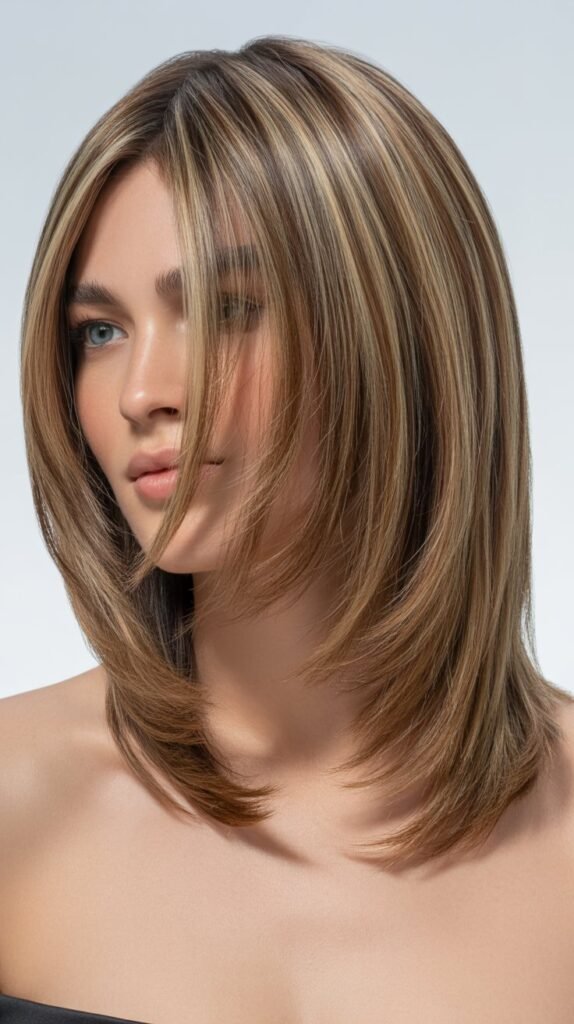  Layered Cut with Piecey Texture