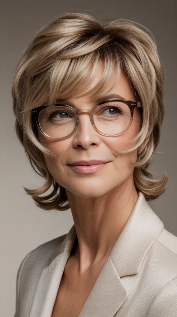 Textured Choppy Bangs