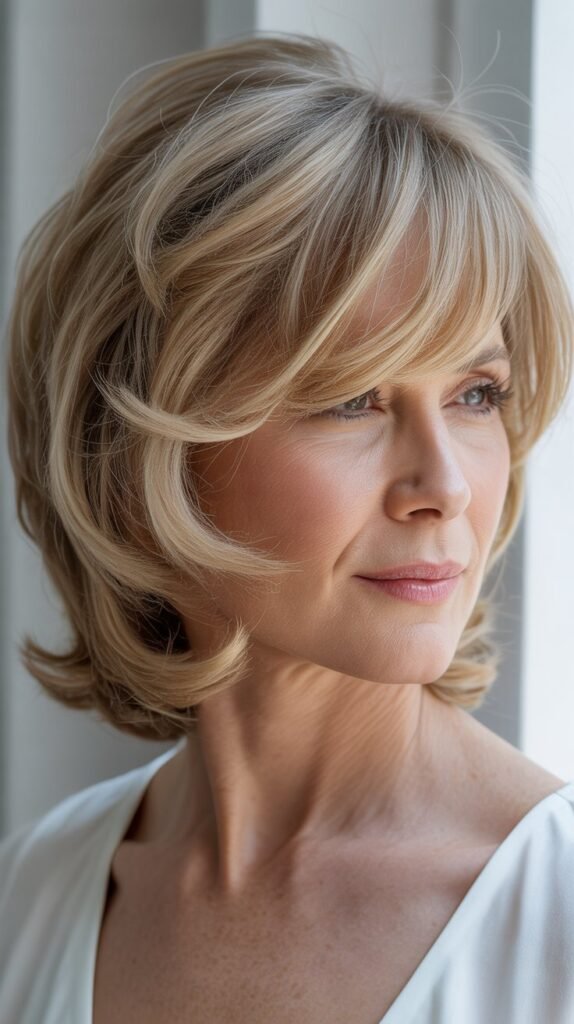 Piecey Side-Swept Bangs