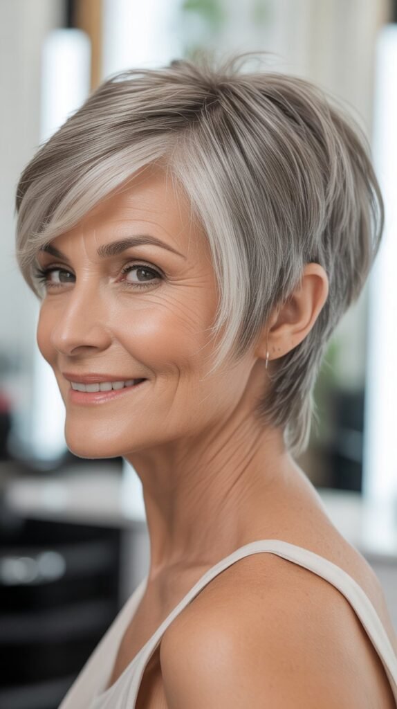 Long Pixie with Undercut