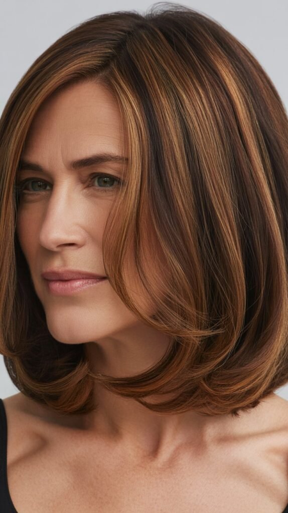 Long Bob with Lowlights