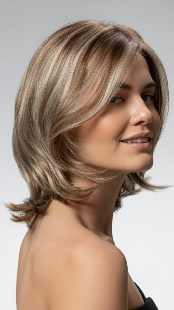 Styling Products For Layered Mid-Length Hair