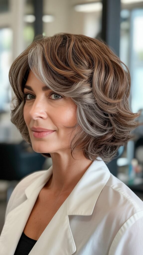 Textured Bob with Sea Salt Spray