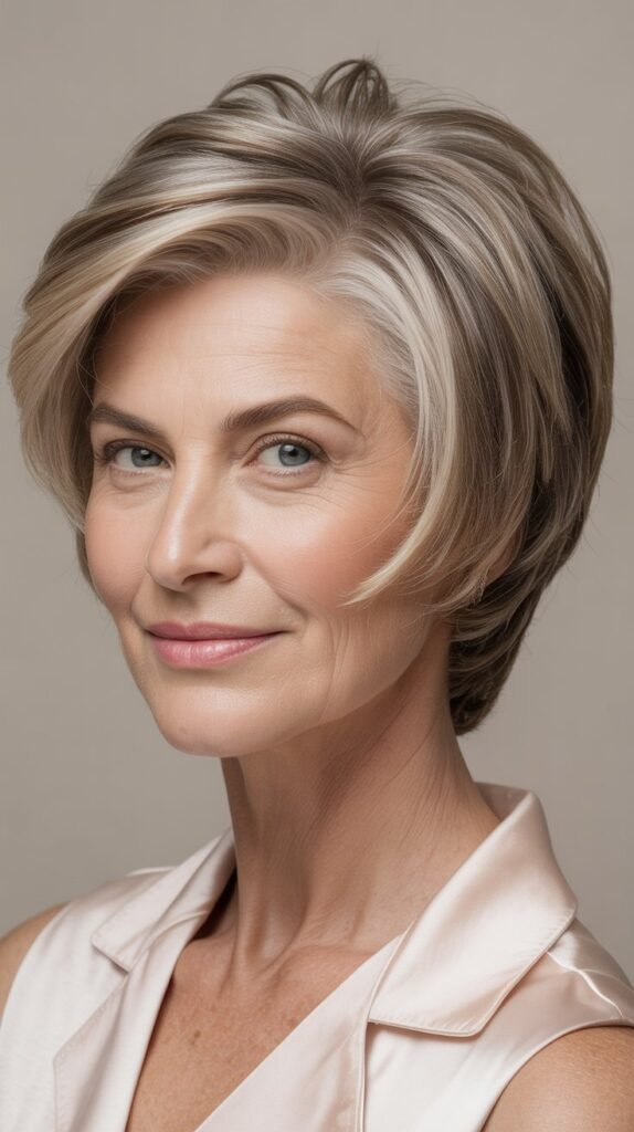 Tapered Nape with Volume on