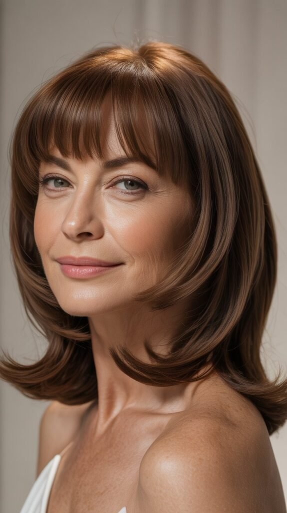 Classic French Bangs