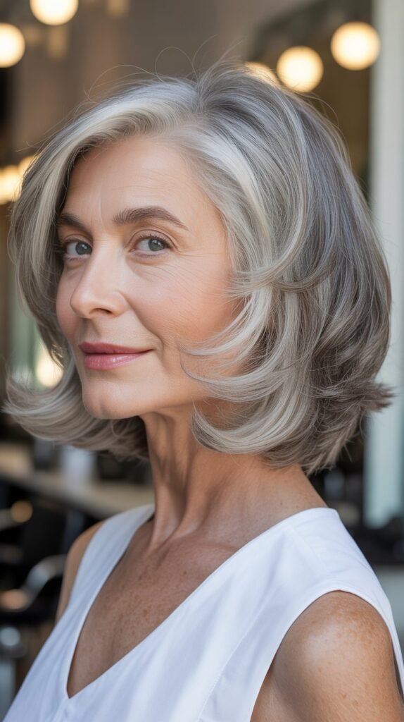 Medium Bob with Piece-y Texture