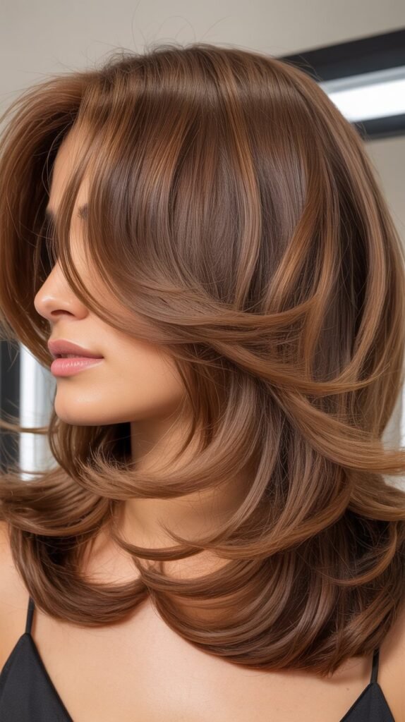 Layered Wavy Lob