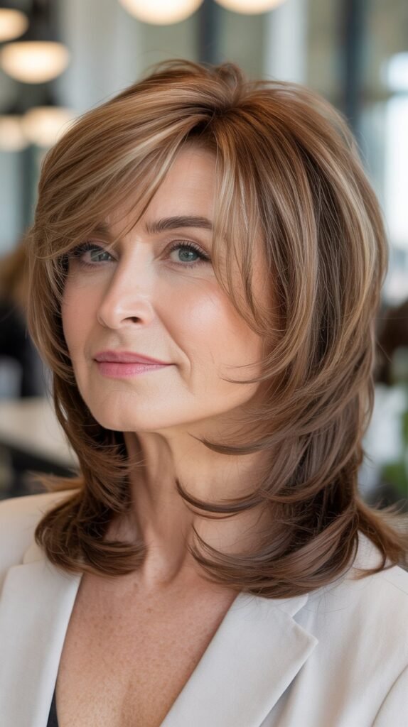 Wispy Fringe with Layers