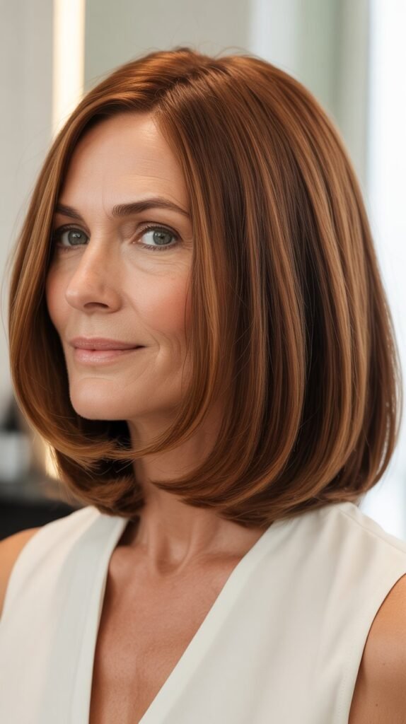 Blunt Lob (Long Bob)