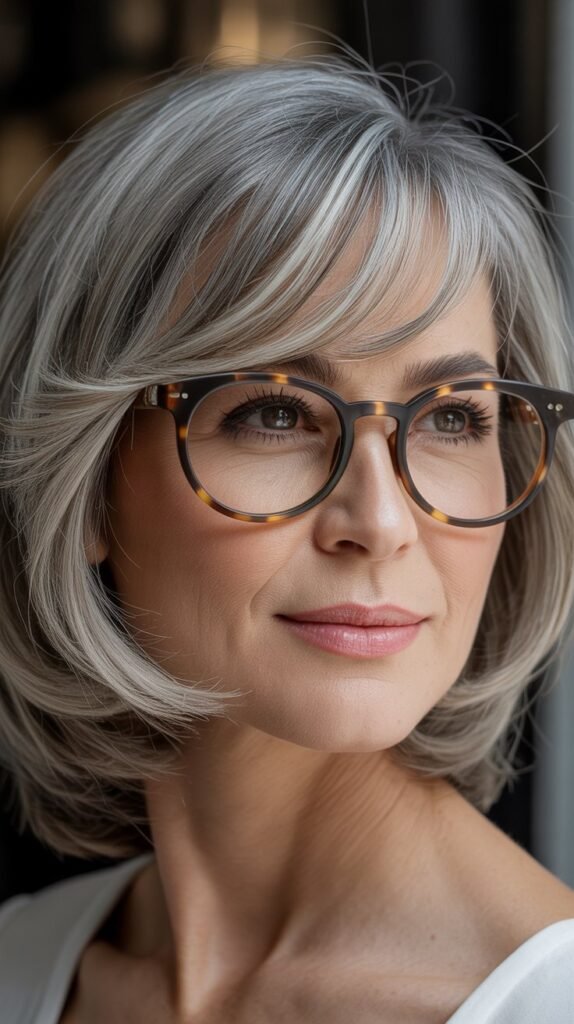 Graduated Side Bangs