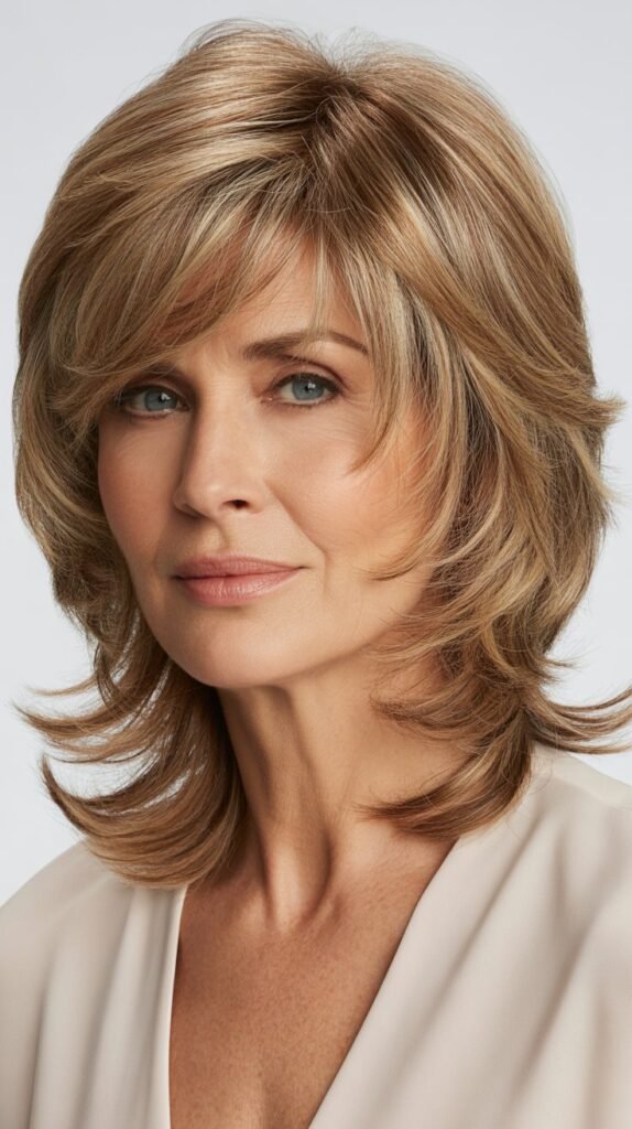 Layered Shag for Movement and Body