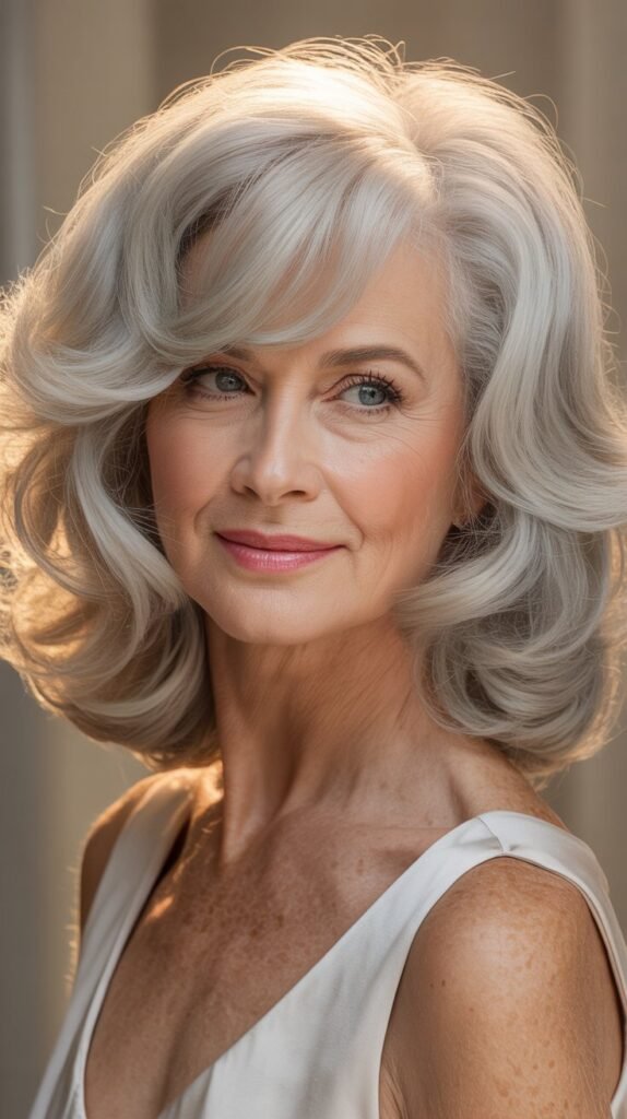 Voluminous Blow-Dry Style