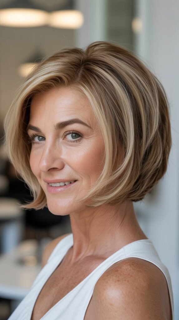 The Bob with Highlights and Lowlights