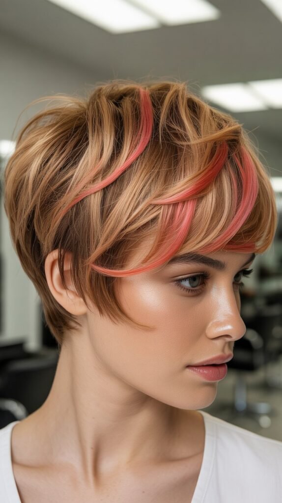 Strawberry Blonde Highlights