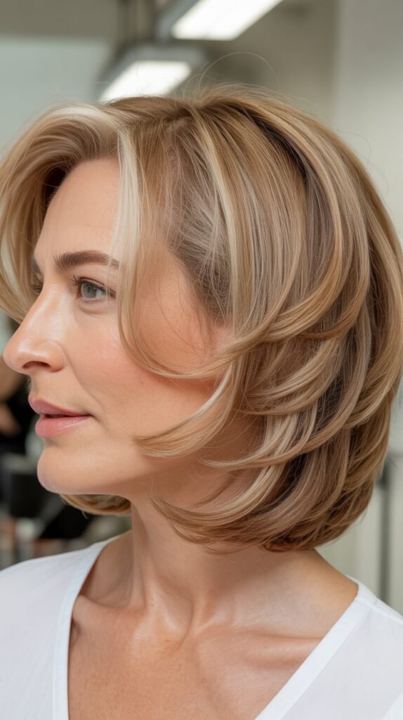 The Layered Bob for Fine, Thin Hair