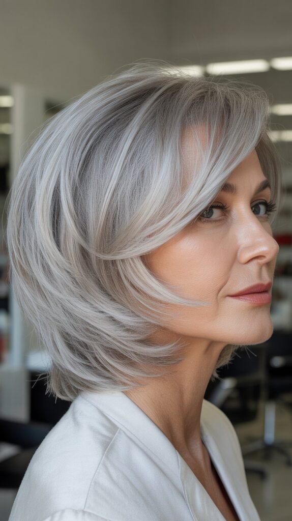 Textured Bob with Razored Layers