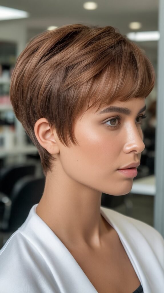  Classic Tapered Pixie Cut