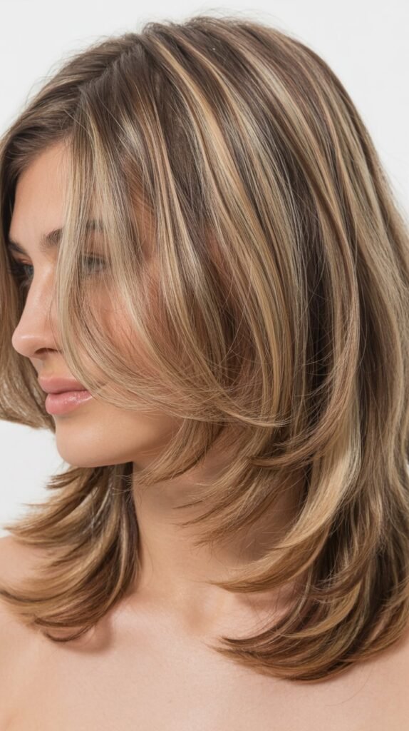 Layered Cut With Babylights