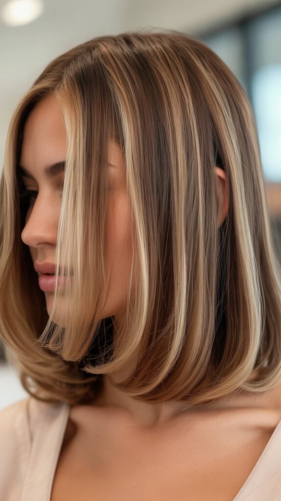  Long Bob with Babylights