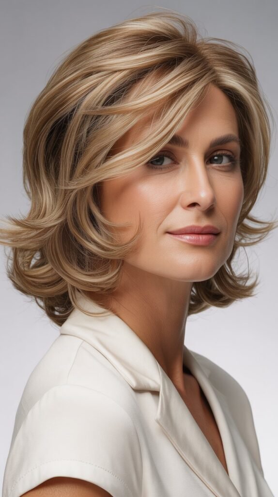 Textured Shoulder-Length Cut