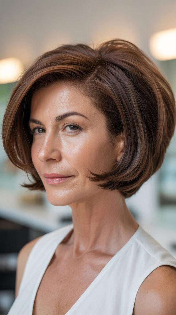  The Bob with Side Part