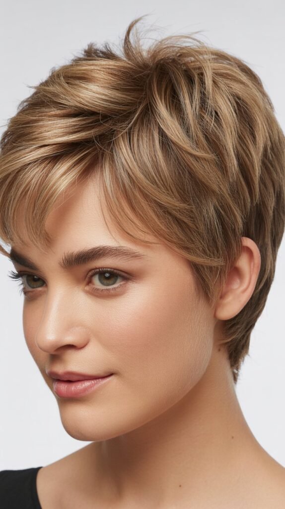 Textured Choppy Pixie