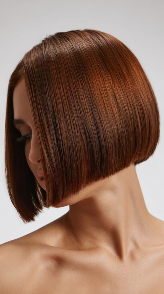 Blunt Cut with Face-Framing