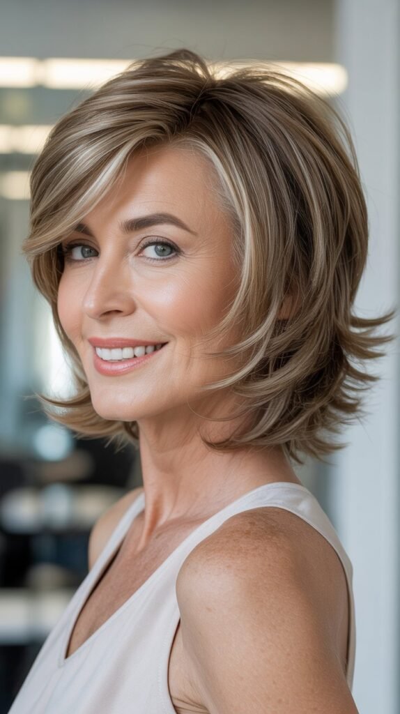 Shaggy Layered Bob