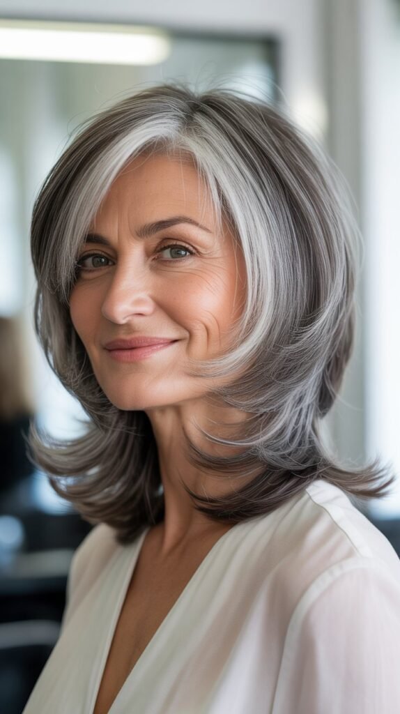 The Shoulder-Length Layered Cut