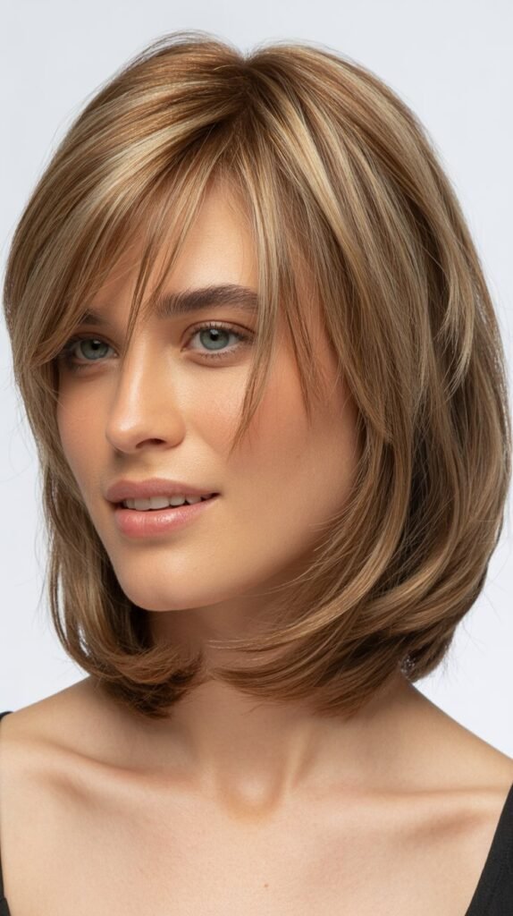 Medium Bob With Piece-y Bangs