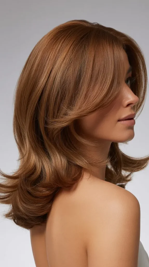Shoulder-Length Cut With Blended Layers
