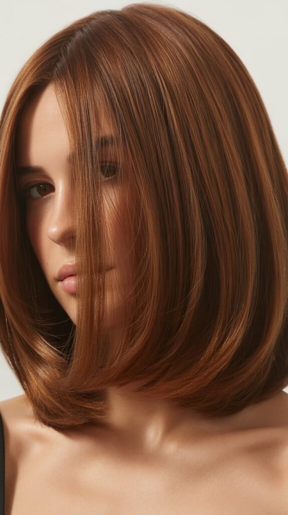 Layered Straight-Across Bob