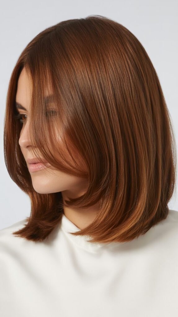 Long Bob with Face-Framing Layers