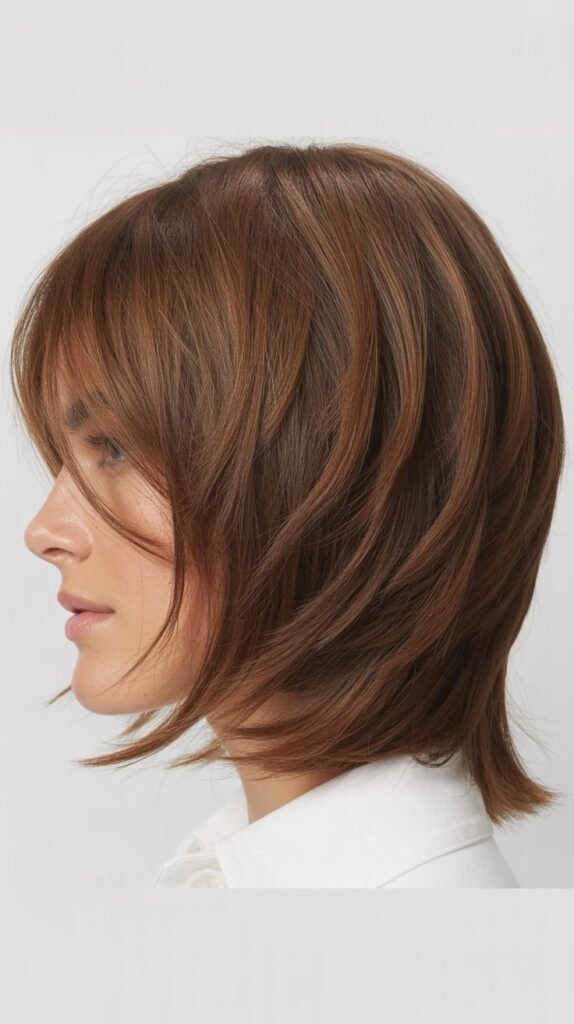  Razored Bob with Piecey Side Fringe